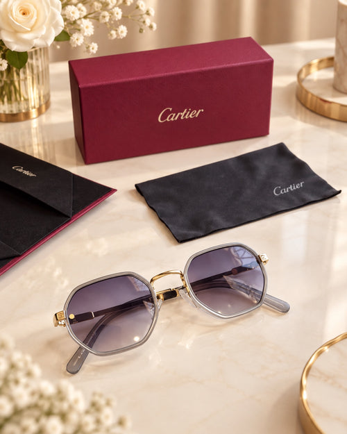 The Amethyst Frame Sunglasses front view