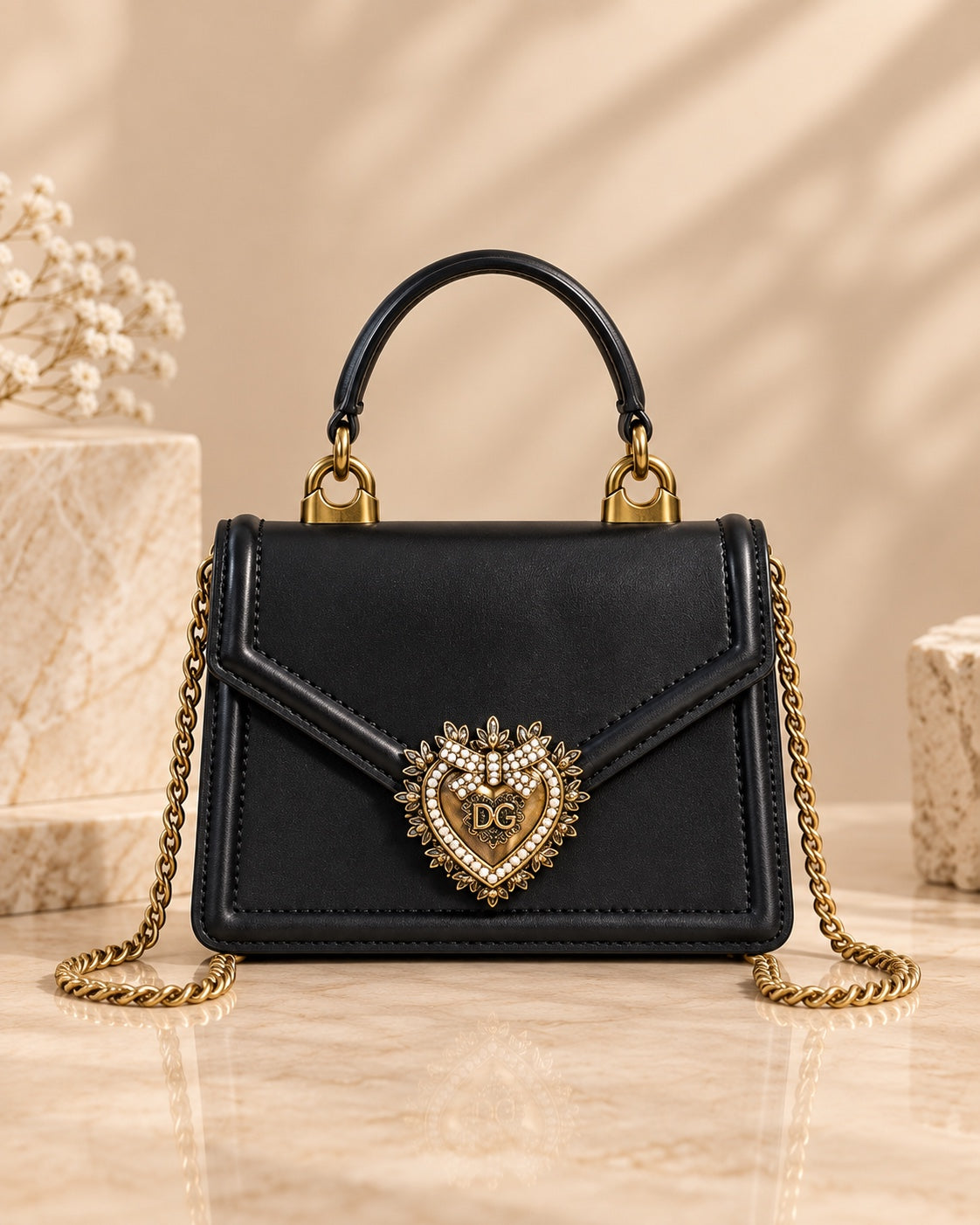 The Amour Mini Bag – Noir