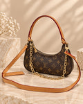 The City Crescent Bag – Siena Monogram