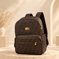 The Cocoa Pattern Backpack - Brown