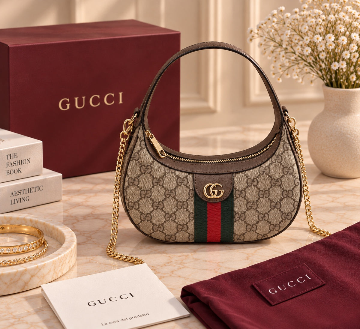 The Heritage Crescent Bag