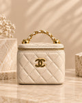 The Ivory Chain Vanity Bag