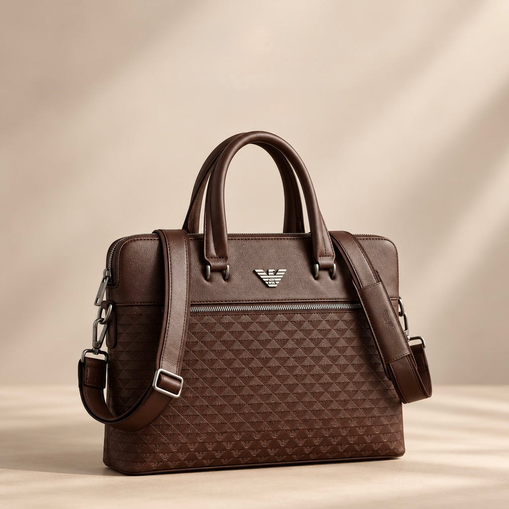 The Metro Satchel - Chocolate