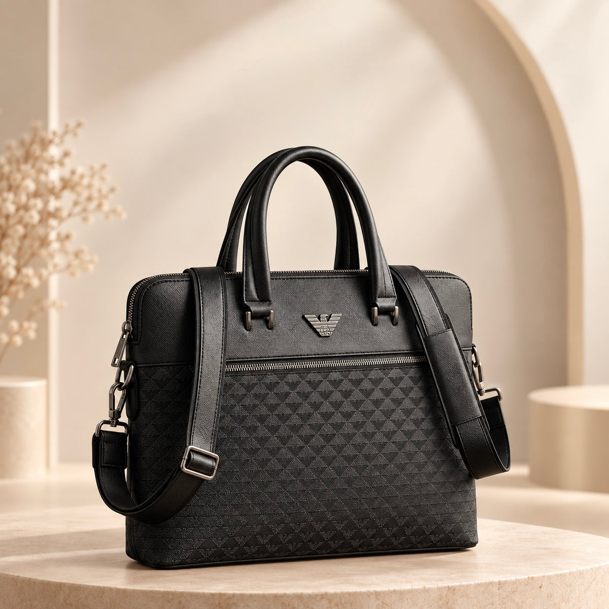 The Metro Satchel - Noir