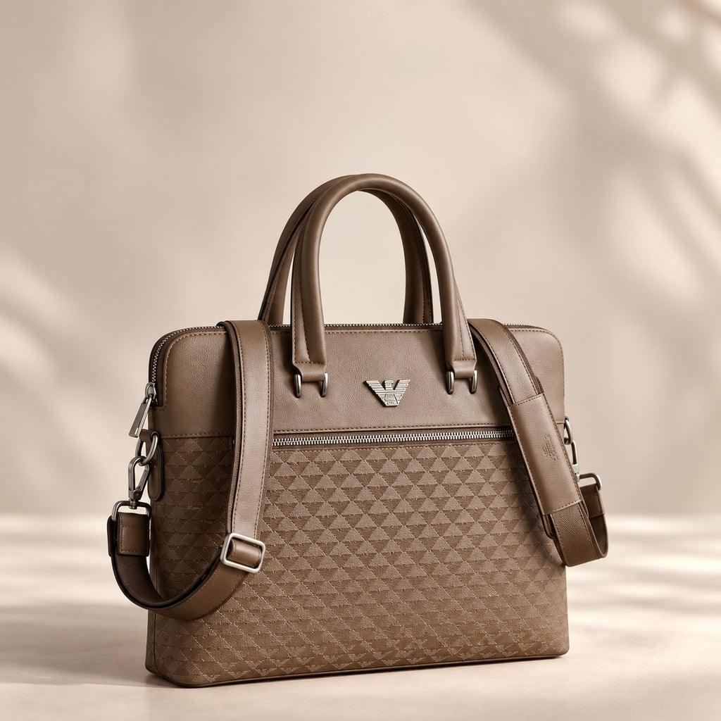 The Metro Satchel - Taupe